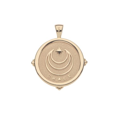 Grace Original Coin Back 14k