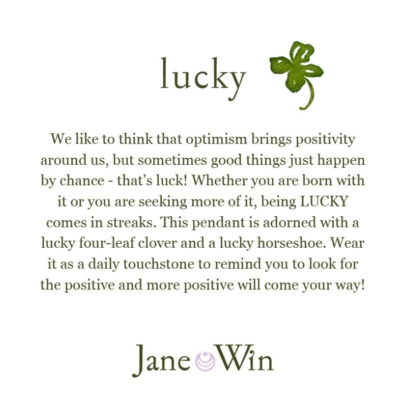 JW packaging cards lucky Jane Win 1