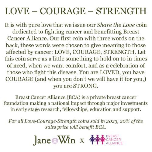 Love Courage StrengthBCA2024