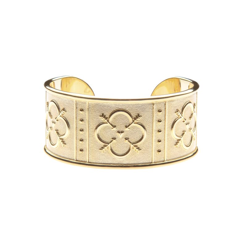 Love Quatrefoil Cuff