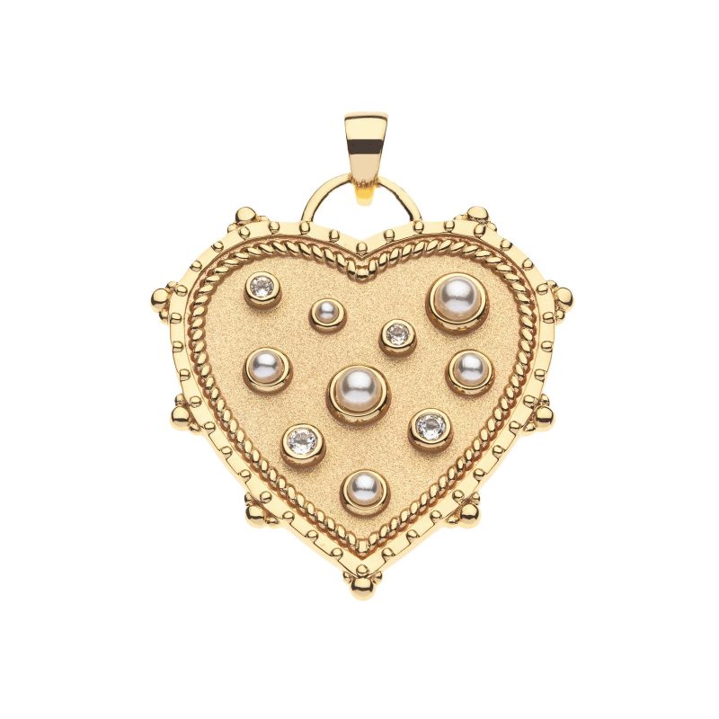 Love To The Nines Heart Pendant